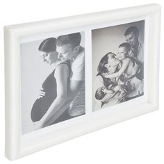 Фоторамка LADECOR с паспарту на несколько фото 15х21см, пластик