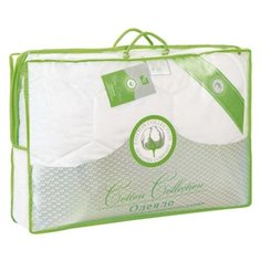 Одеяло GoldTex HomeTextile COTTON хлопок/сатин-жаккард 140*205см. 1,5сп. Белый