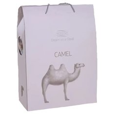 Одеяло GoldTex HomeTextile GOLDEN CAMEL Верблюжья шерсть/тик 140*205см. 1,5сп. Бежевый