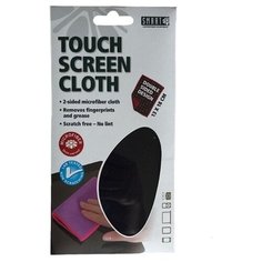 Салфетка для экранов 13х18 черная Smart