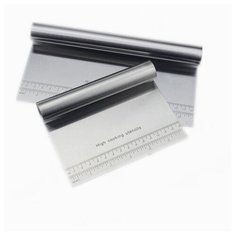 Шпатель кондитерский для торта, нож с измерительной шкалой, 22 х 11см / VERITON