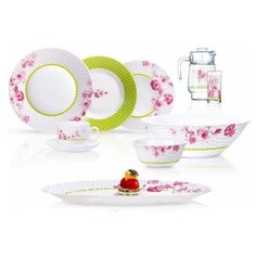 Столовый сервиз ESSENCE COVENT GARDEN FLOWER 46 пр. 6 перс. Luminarc