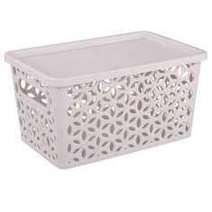 Корзина для хранения (290х190х150) серый Homestar