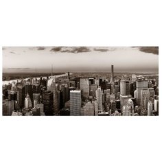 Картина на холсте 90x40 см "Нью-Йорк", ПринтДекор, PR-PH-223 Ekoramka