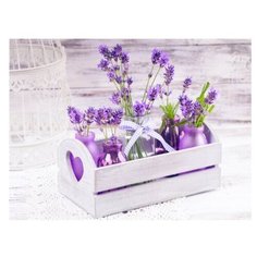 Картина на холсте 40x30 см "Лаванда", ПринтДекор, PR-PH-190 Ekoramka