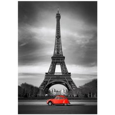 Картина на холсте 40x57 см "Париж". Картина, которая украсит интерьер комнаты, подчеркнет современный стиль Вашего жилья. Качественная печать, экологически безопасные материалы. Сделано в России. Производитель: ПринтДекор, артикул: PR-PH-173 Ekoramka