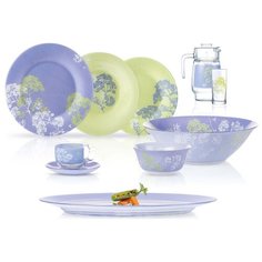 Столовый сервиз PURPLE MIX & MATCH 46 пр. 6 перс. ОАЭ 64862 Luminarc