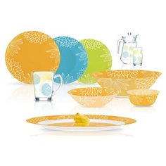Столовый сервиз SIMPLY GARDENIA 46 пр. 6 перс. ОАЭ 62073 Luminarc