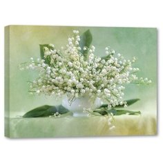 Картина на холсте CV 2031 Декоретто Art Холст Ландыши 40х30 см Decoretto