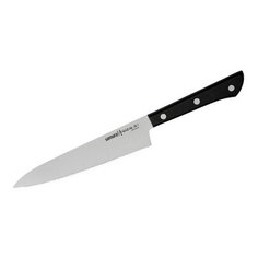 Нож кухонный универсальный с серрейтером 150мм Samura HARAKIRI SHR-0024B