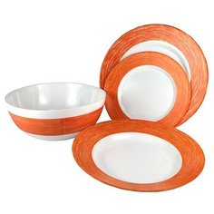 Столовый сервиз COLOR DAYS ROUGE 19 пр. 49496 Luminarc