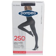 Женские колготки из вискозы 250 den Pompea, DCL VISCOSA, размер 5, синий меланж