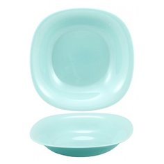 Набор тарелок суповых КАРИН ЛАЙТ ТЮРКУАЗ 21см (4шт) Luminarc