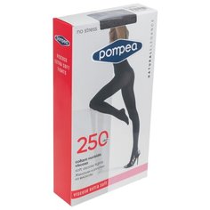 Женские колготки из вискозы 250 den Pompea, DCL VISCOSA, размер 4, серый меланж