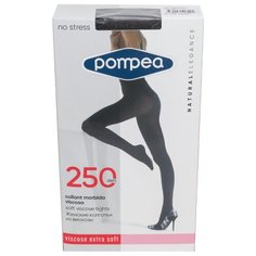 Женские колготки из вискозы 250 den Pompea, DCL VISCOSA, размер 5, серый меланж