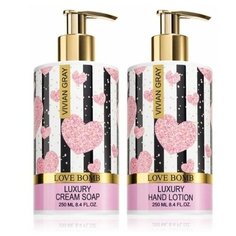 Vivian Gray Набор "LOVE BOMB" Роскошный лосьон для рук & Крем-мыло, 2х250 мл, Германия