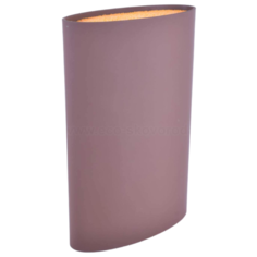 Подставка Для Ножей Овальная (Лапша) Коричн./Оранж, Корпус Abs С Покрытием "Soft-Touch"