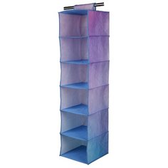 Кофр подвесной "Акварель" 6 секций, Д1200 Ш300 В300, голубой, розовый Handy Home