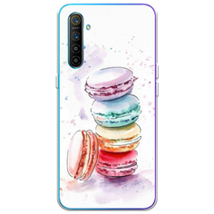 Силиконовый чехол Пирамидка макарони 2 на Realme XT Case Place