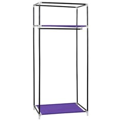 Универсальный тканевый шкаф для хранения вещей DEKO DKCL04 PURPLE, размер L, 150х70х45 см, фиолетовы