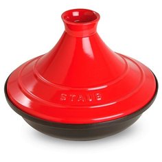 Тажин c чугунным основанием 28 см, красный, Staub