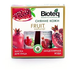 Набор №4 BIOTEQ Сияние кожи: маска сияние для лица 50 мл + мицеллярная вода сияние 180 мл