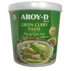 Паста карри зеленая Aroy-D, 400г