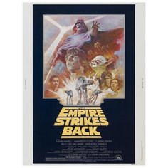 Постер (Плакат, Афиша) к фильму "Звездные войны: Эпизод 5 – Империя наносит ответный удар" (Star Wars Episode V - The Empire Strikes Back)-70x50 см. v15 True Posters