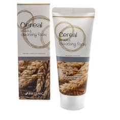 Пенка для умывания с экстрактом зерна 3W CLINIC Cereal