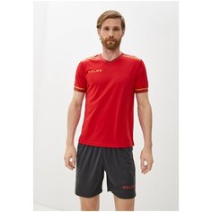 Футбольная форма Kelme S/S Football Set, красная с черным, размер L