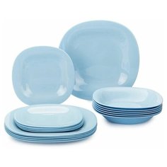 Столовый сервиз CARINE LIGHT BLUE 18 предметов 6 персон Luminarc