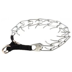 Ошейник строгий с пряжкой и разворотной пластиной 58 см - 3,2* 23мм My Pet