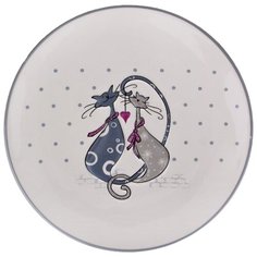 Тарелка десертная cats love 20,3 см Lefard (230-058)