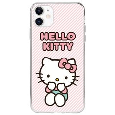 Чехол TPU лицензия Hello Kitty для iPhone 11 / айфон 11 Deppa