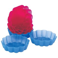 93-SI-FO-09 Н-р форм "Корзиночка" 8х2см, 6пр. Silicone Regent Inox