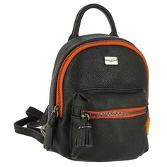 3928 CM BLACK Сумка-рюкзак, иск.кожа David Jones