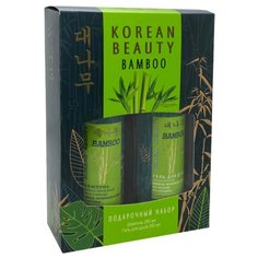 Korean Beauty Набор подарочный Bamboo Бамбук (шампунь 250 мл + гель для душа 250 мл) Festiva