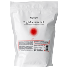 Английская магниевая соль Эпсом для ванн косметическая (EPSOM SALT) для снятия мышечной боли, укрепления мышц и суставов. С эфирными маслами розмарина и мяты 4 кг Marespa