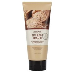 Пенка для умывания с экстрактом коричневого риса, 180мл, LEBELAGE