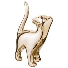 Статуэтка кошечка золотая коллекция 14х9 см Lefard (699-211)