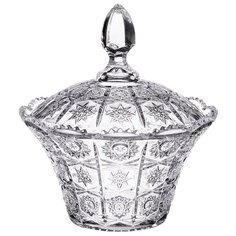 Конфетница muza crystal 17х17х20 см Lefard (695-017)