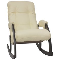 Кресло-качалка Модель 67, Венге, экокожа Dundi 112 Le Set