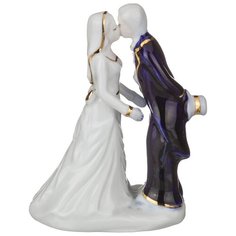 Статуэтка влюбленная пара 7х4 см серия blau weiss Lefard (276-108)