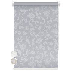 Рулонная штора FixLine BLOOM 70 см, серый