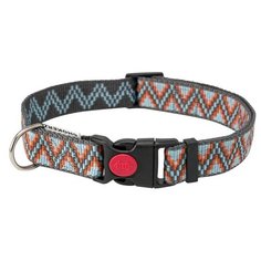 Ошейник для собак жаккардовый CHOKERZ Эльбрус премиум светоотражающий. Длина 40-60 см. Ширина 27 мм.