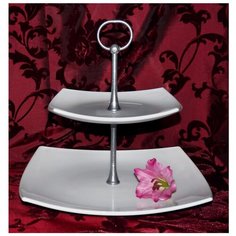 Этажерка QUADRATO WHITE 2-х яр. Luminarc