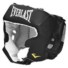 Шлем с защитой щек Everlast USA Boxing Cheek M черный