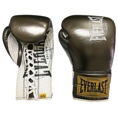 Перчатки боевые Everlast 1910 Classic 10oz металлические