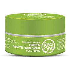 RedOne Матовый воск для волос ультрасильной фиксации Matte Hair Wax GREEN, 150 мл