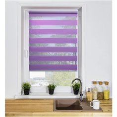 Рулонная штора LM DECOR "Грация" 22 (день/ночь), 140х170см.